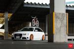 Audi A4 Avant 2.0T Quattro on Vossen Wheels (VFS4) 2018 года (JP)